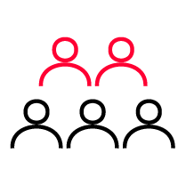 Zetta Global about us: people-first culture icon highlighting teams, collaboration, and client outcomes